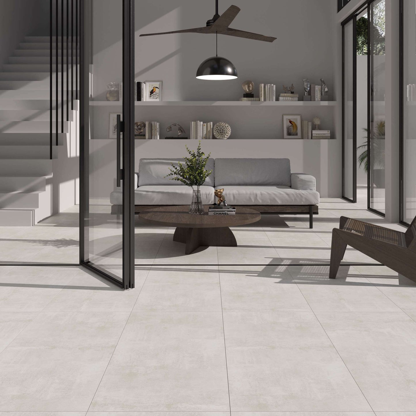 Nexos White Porcelain Paver 60x90cm Project pack 19.4 m2 sold per pallet image 1