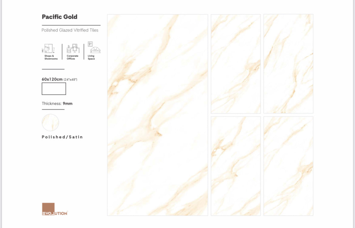 Pacific Gold Polished 60x120 image 1