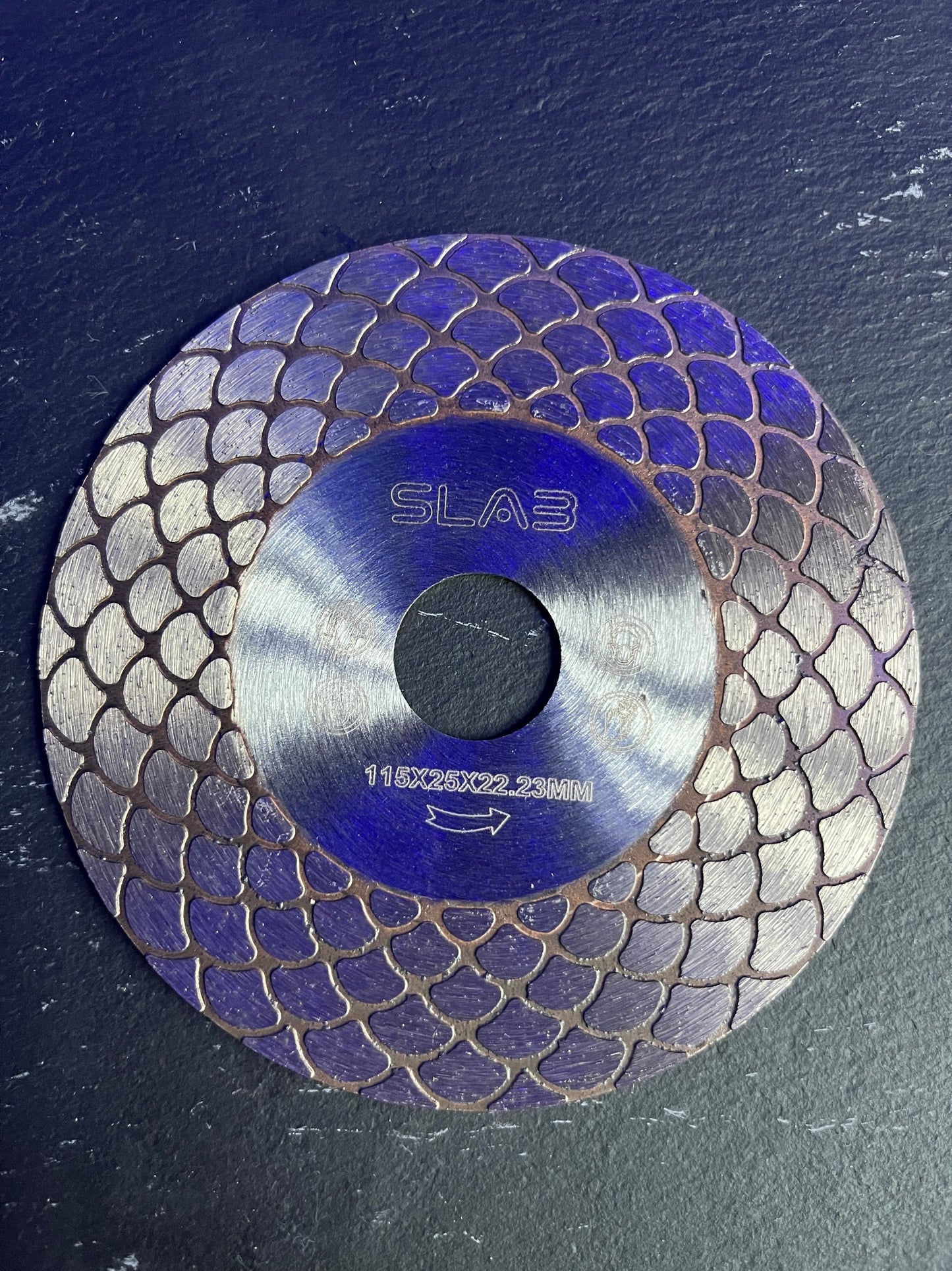 Slab Cawabunga Dual Diamond Blades Cutting & Shaping 115mm image 1