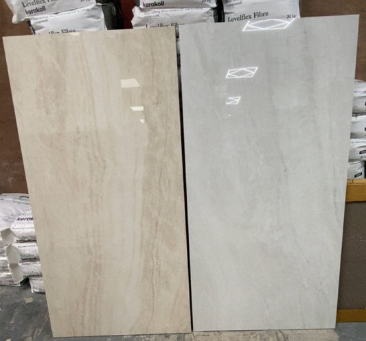 Praia Dura 60x120 Bianco full pallet price per m2 only
