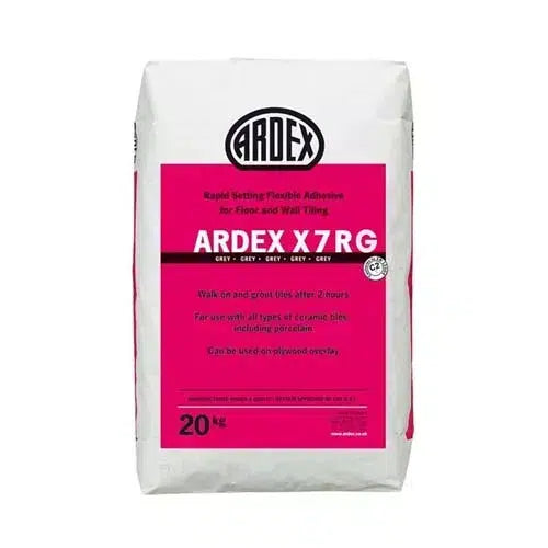 ARDEX X7R RAPID SET GREY S1 ADHESIVE 20KG image 0